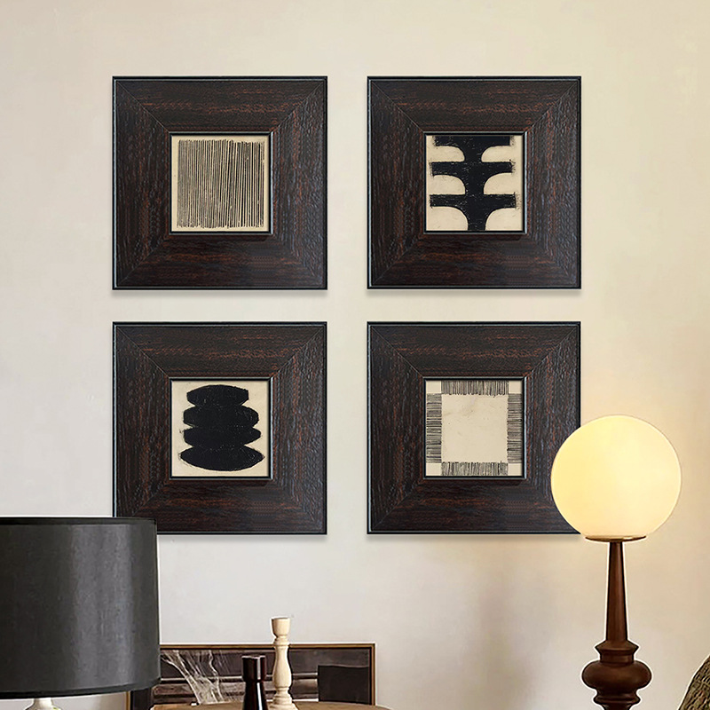 Old Times, Wabi-Sabi Wind, Ancient Art Decorative Painting Living Room Background Wall Hangings Restaurant Murals Bedroom Headboard Art