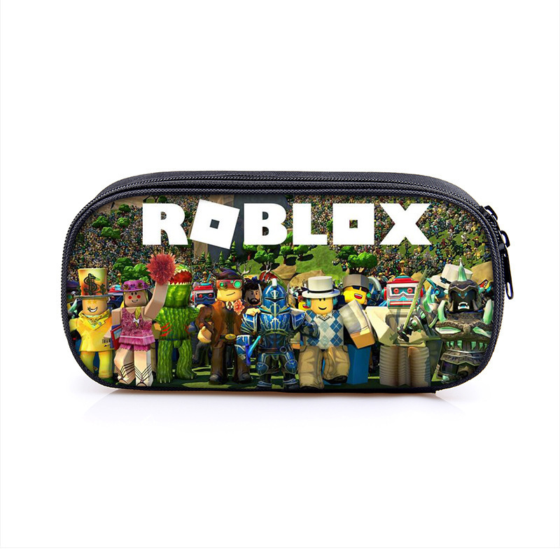 新しい roblox 単層鉛筆バッグ Roblox ポリエステル垂直正方形文具バッグ韓国語版子供の鉛筆バッグ|undefined