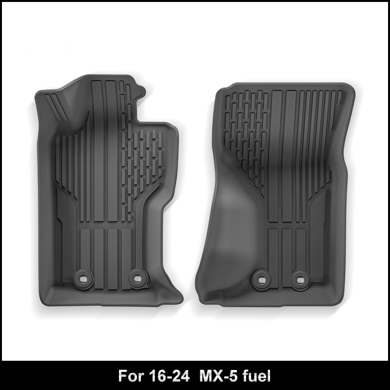 适用于16-24款马自达Mazda MX-5汽车脚垫全天候TPE脚垫后备箱垫子