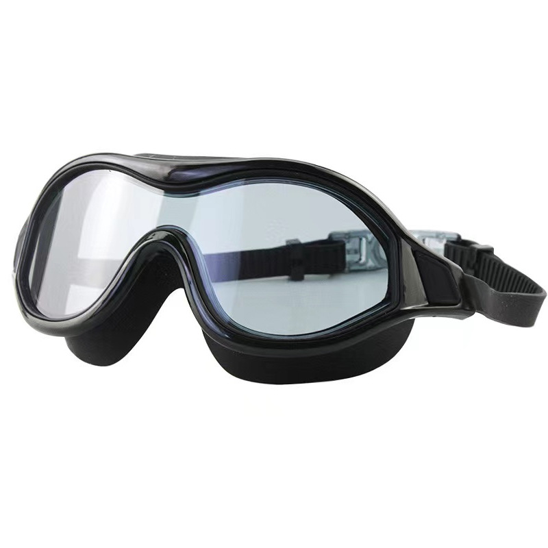 Nya vattentäta stora PC-bågar för vuxna, imfria simträningsglasögon i silikon med hög upplösning, okrossbara_voghion.com