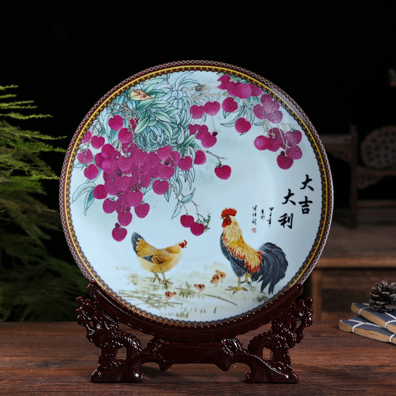 粉彩大吉大利