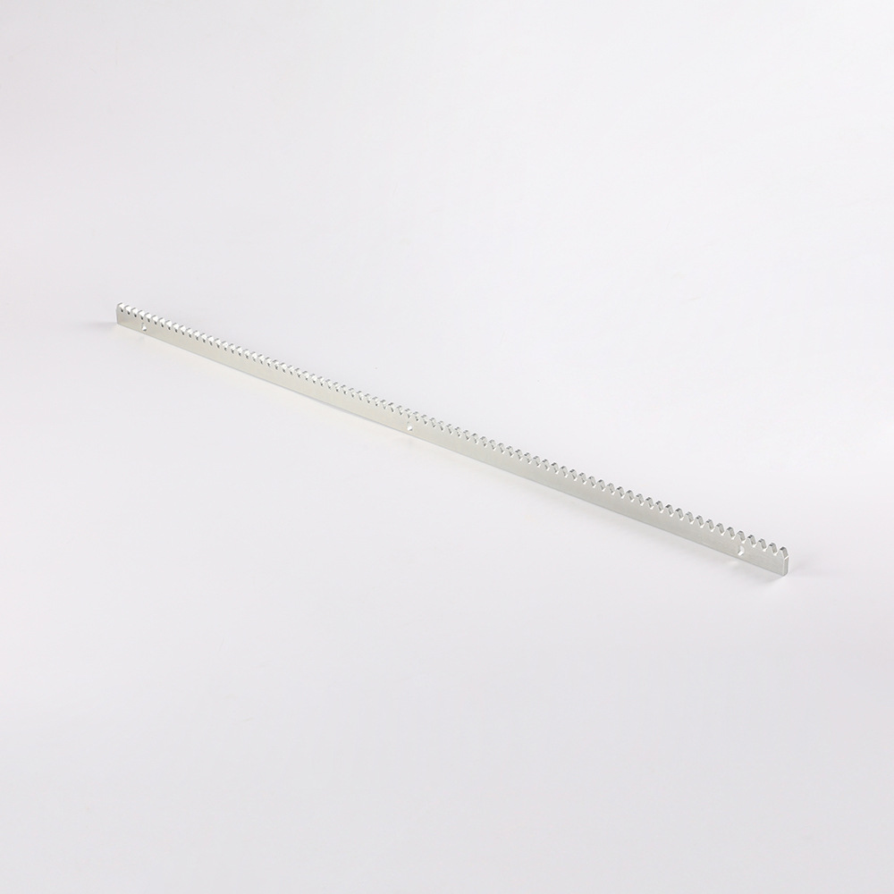 Cremallera Metálica 8x30x1005, para Puertas Corredizas de Vidrio
