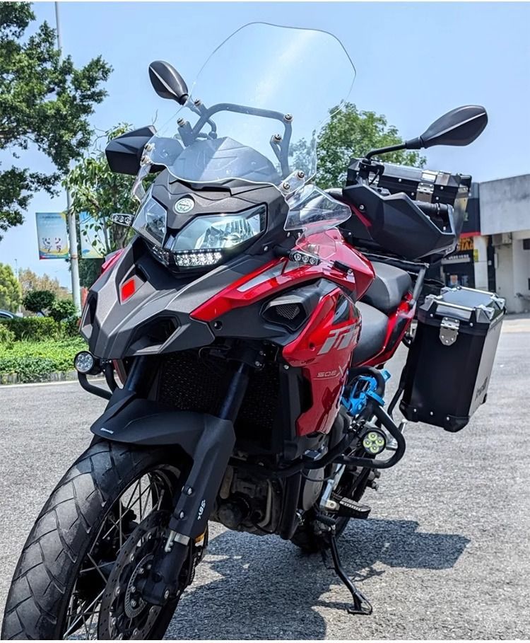 Suitable for Benelli Trk552 Modification, Heightened Windshield, Trk502 Front Windshield, 552X Front Windshield Accessories