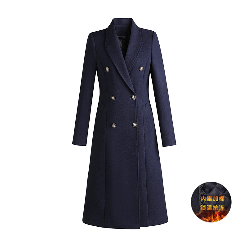 네이비 코트 (양모 제외)