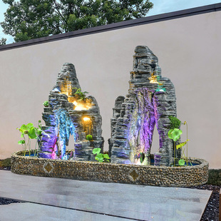 ��������R��ʯ��ɽ��ˮ�[��ͥԺ�e����Ȫ�~��̫��ʯ�������