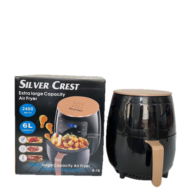 SilverCrestAirfryer全自动空气炸锅大容量电炸锅薯条机智能触控|undefined