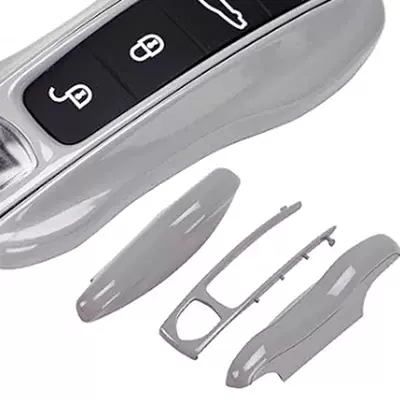 Car key bag: Panamera Macan Cayenne Key - light-lime