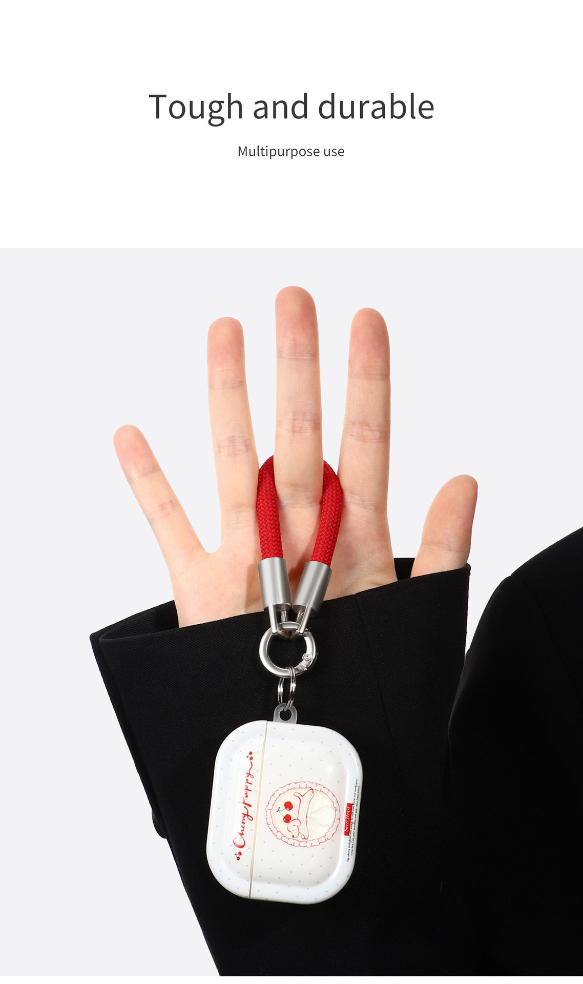 Car Keychain Pendant Lanyard Chain Bracelet 2026 New Model Anti-Loss High-End Simple Creative Rearview Mirror Ornament