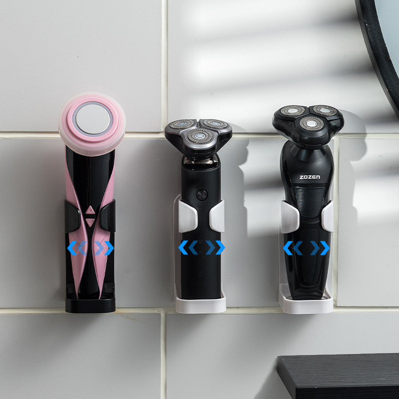 Electric razor Storage rack Punch holes Wall hanging TOILET Shavers Bracket pylons Shower Room wall Shelf