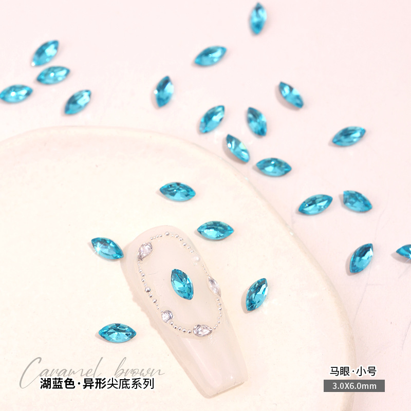 말 눈 3x6mm 싱글