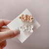 Hairgrip from pearl, cute small hairpins, hair accessory, bangs, flowered, internet celebrity, wholesale