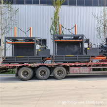 治沙草芦苇秸秆压块机 一次成型自动打捆机