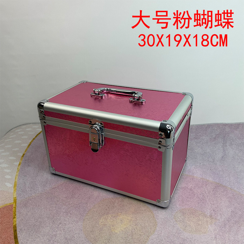 Caja de herramientas de técnico de baño de pies de doble capa, baño de pies, terapia de pedía, masaje de oído, salón de salud, caja de almacenamiento portátil, caja de reloj superior