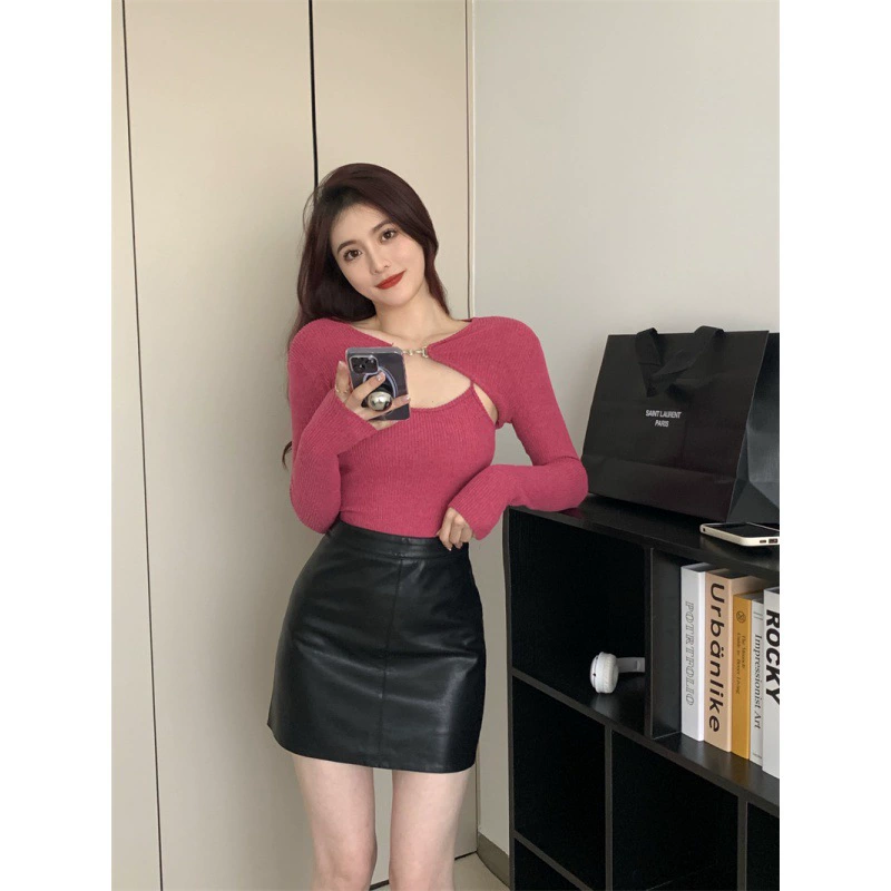 Весна и Осень Новый трикотажный кардиган