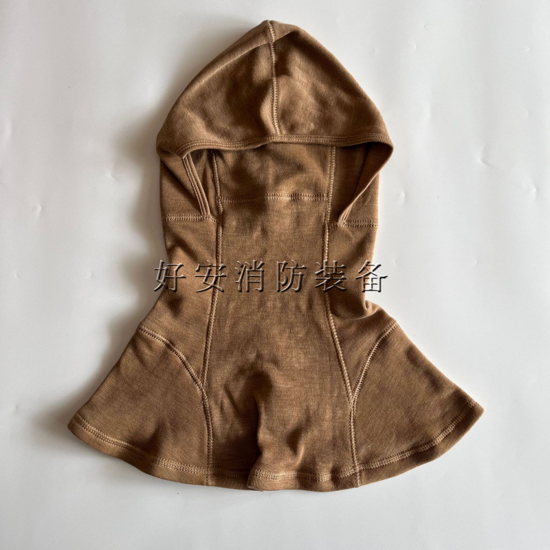 消防员森林灭火头套芳纶双层加厚头套森林扑火保护面罩隔热阻燃