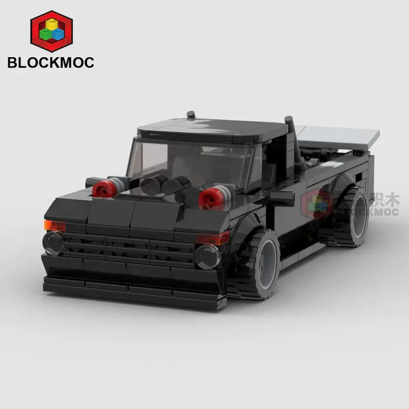 Гоночные конструкторы MOC совместимые с Lego Ford Hoonitruck Ultimate Tire Killer Journey