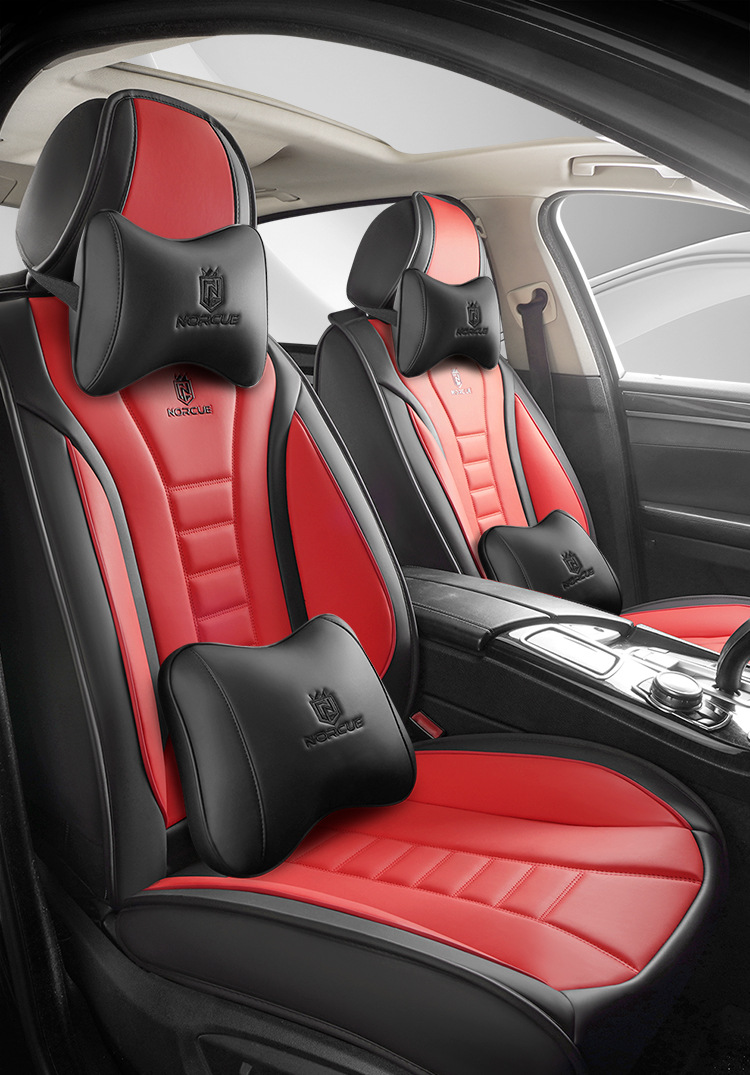New All-Inclusive Full Leather Four-Season Universal Car Seat Cover Cushion Five-Seater All-Inclusive Seat Cover Amazon Foreign Trade Wholesale
