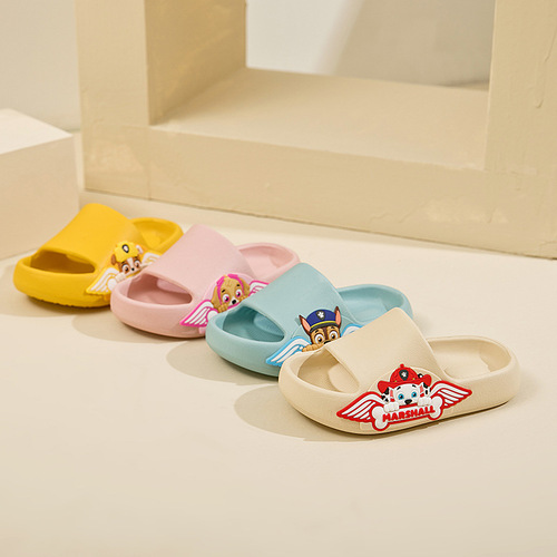 Paw Patrol Children's Slippers Children's Bathroom Bath Non-Slip Men's and Women's Home Indoor Baby Outdoor Beach Shoes Summer
