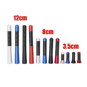 Avtomobil Siqnal Karbon Fiber Antenası, Avtomobil Radio Antenası, Metal Alüminium Qısa Antena