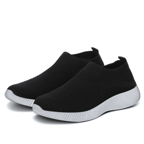 2024 New Fashion Knit Mesh Breathable Running Shoes, Comfortable and Versatile, Large Size Casual Sports Shoes