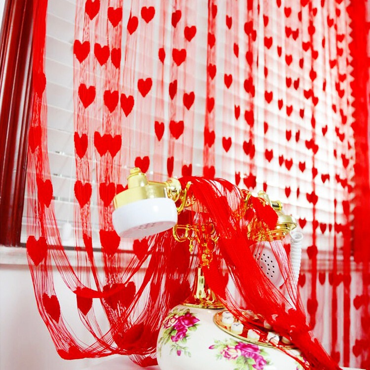 Wholesale love line curtain bead curtain 1 meter wide 2 meters high door curtain hanging curtain living room bedroom partition curtain porch curtain feng shui curtain Wholesale love line curtain bead curtain 1 meter wide 2 meters high door curtain hanging curtain living room bedroom partition curtain porch curtain feng shui curtain