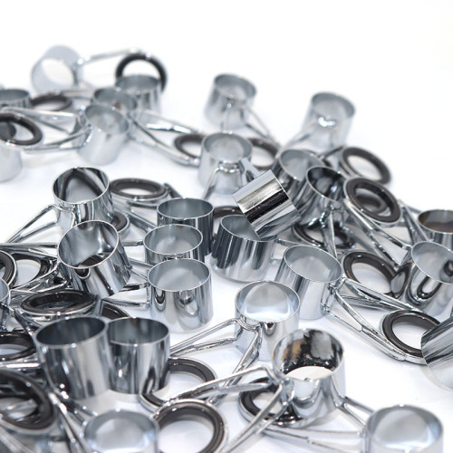 Stainless steel sea rod guide eye set, throwing rod guide ring, porcelain ring, sea rod accessories, fishing gear, throwing rod, DIY threading ring, others