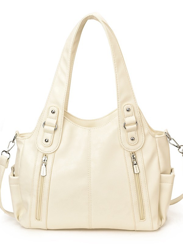 Explosión transfronteriza de comercio exterior bolso de hombro de cuero suave de bolso de mujer textura superior gran capacidad mochila de viaje