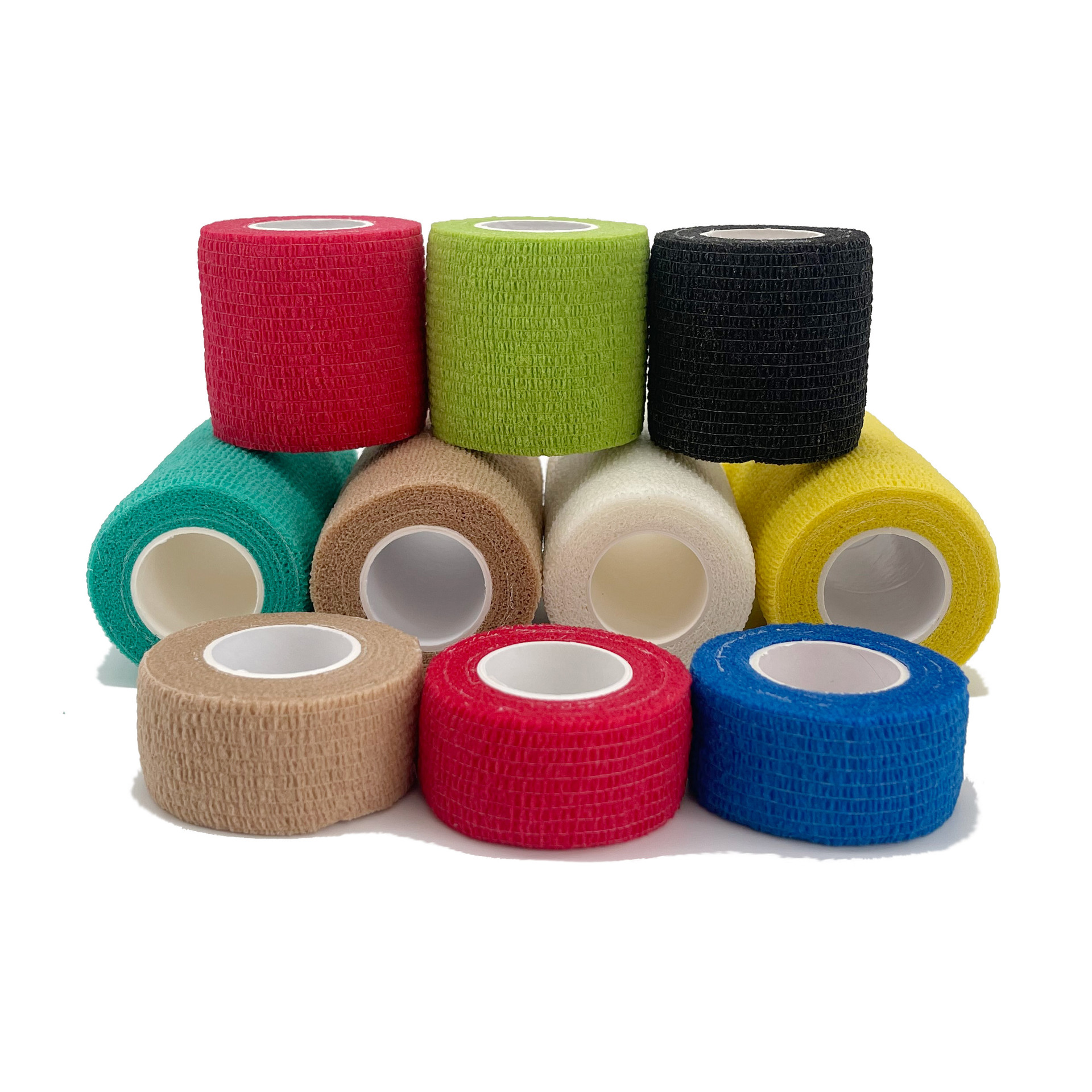 Breathable self-adhesive elastic elastic bandage