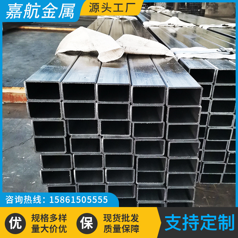 Q235B方管钢材大口径方矩管矩形管方通管钢材无缝焊接可零切零售