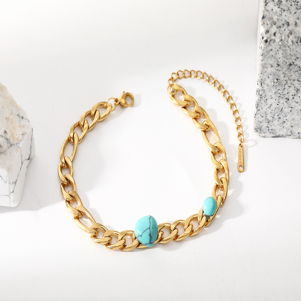 1 Piece Fashion Geometric Stainless Steel Plating Layered Necklaces_colorza_9
