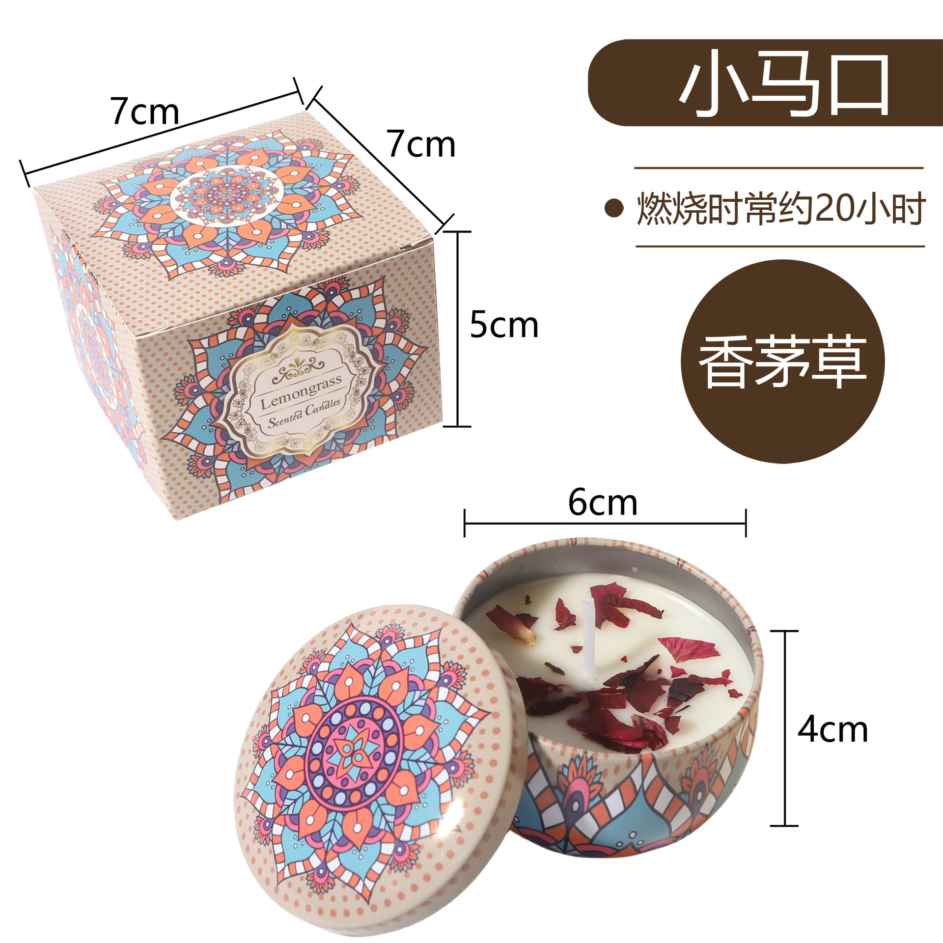 Vegetación transfronteriza cera de soja flores secas cera de cera de flores de boda regalos de cumpleaños flores aromáticas velas de aroma