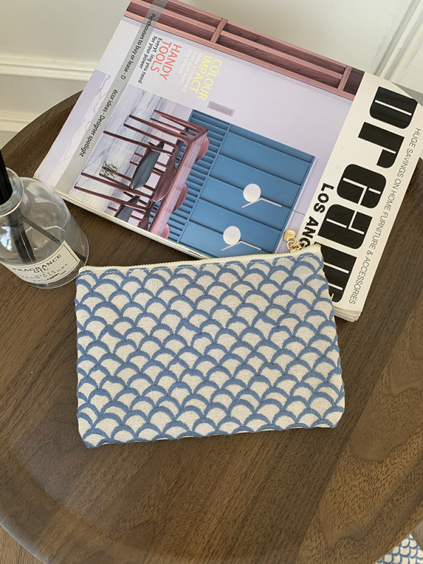 Matsuzawa ニッチ化粧品バッグカードバッグ刺繍ポータブル小銭入れインスタイルデータケーブルヘッドフォン小型収納袋|undefined