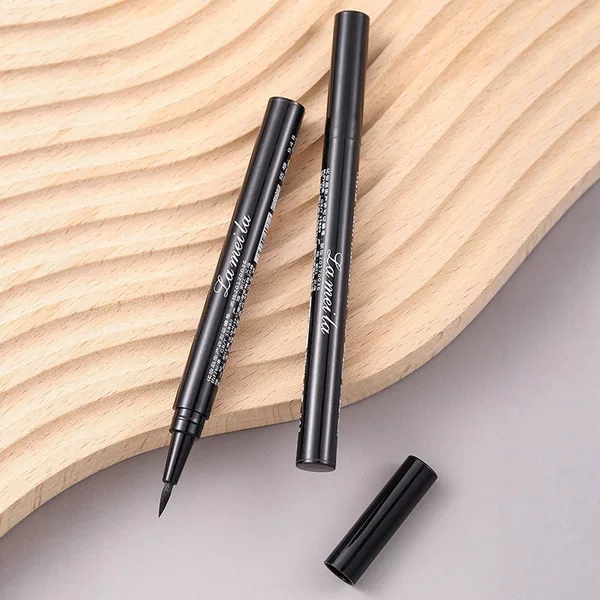 Internet Celebrity Liquid Eyeliner Gel Pen for Women, Long-Lasting, Sweat-Resistant, Not Easy to Smudge, Suitable for Beginners, Ultra-Fine Cool Black Outlining Pen