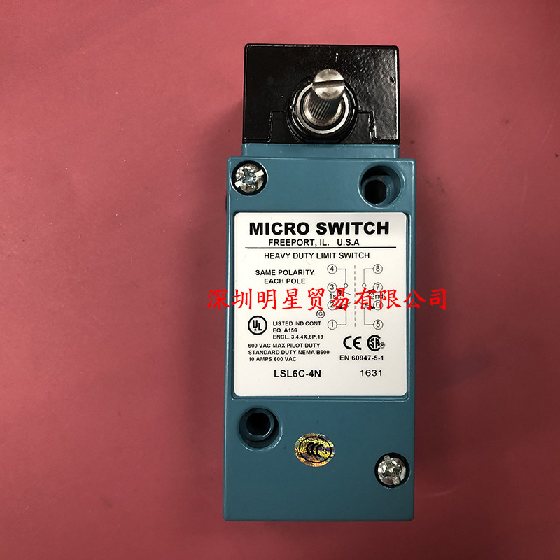 原装正品美国霍尼韦尔Honeywell限位开关LSL6C-4N重载型假一罚十