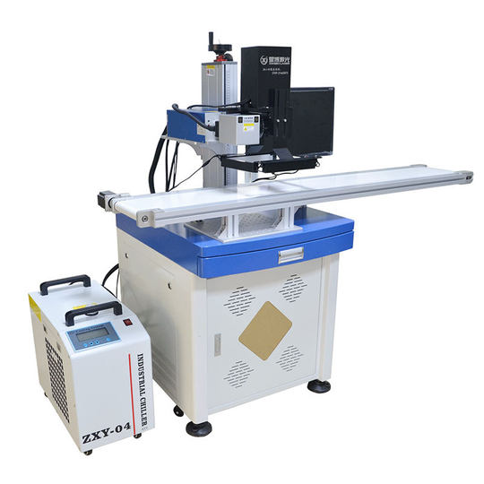 UV laser marking machine plastic silicone UV purple light laser engraving machine visual Bluetooth headset ceramic laser coding machine