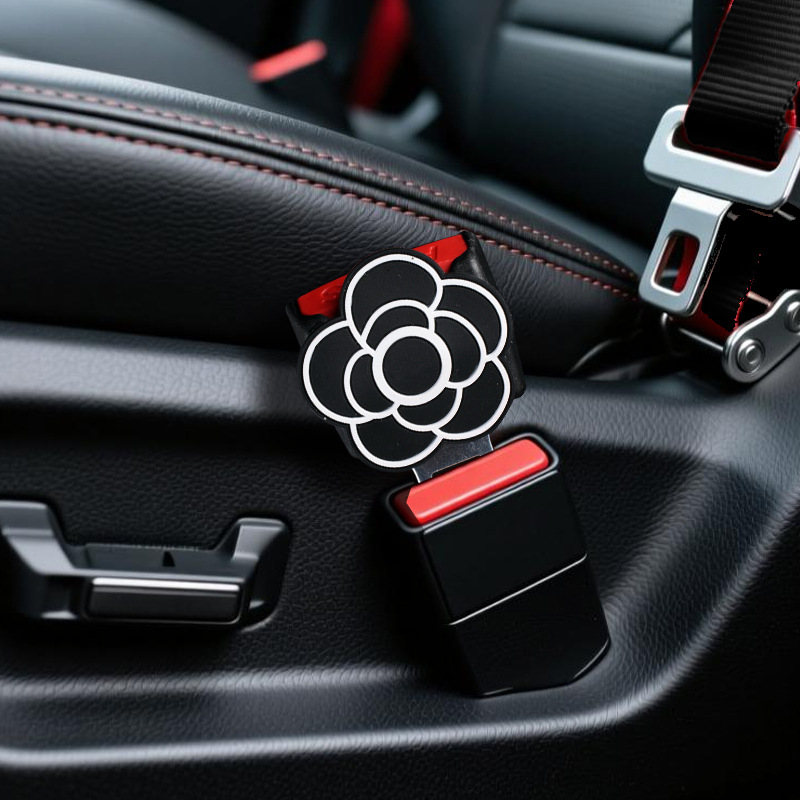 Cinturón de seguridad de automóvil bayonet un par de dibujos animados lindos Star Deluxe conector de extensión conector femenino
