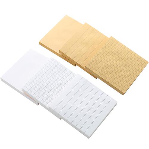 Ins post-it note is sticky and sticky. Notes are blank. Guestbook. Students use lined notepad. Korean cute note paper.