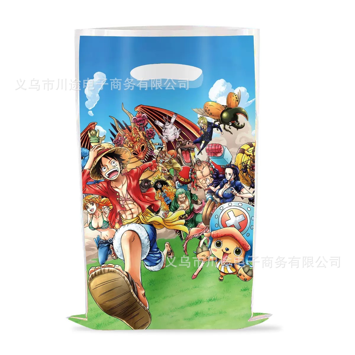 Fábrica directa bolsa de regalo de dibujos animados para niños fiesta de cumpleaños bolsa de regalo película perlada bolsa de regalo PE ahora