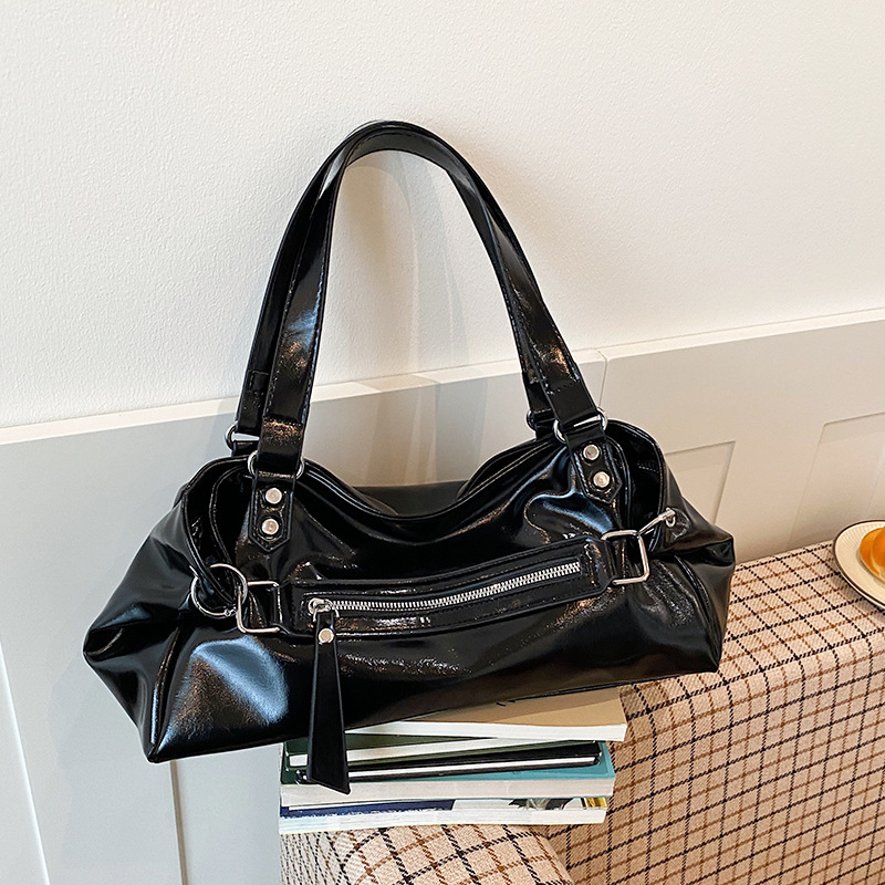 Primavera y verano retro alta textura bolso mujer 2026 nuevo simple gran capacidad tote bag de hombro universal