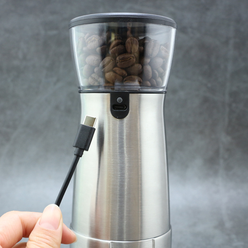 ケリー910家庭用電動コーヒーマシンポータブルusbコーヒー研磨器小型充電コーヒー磨き機|undefined