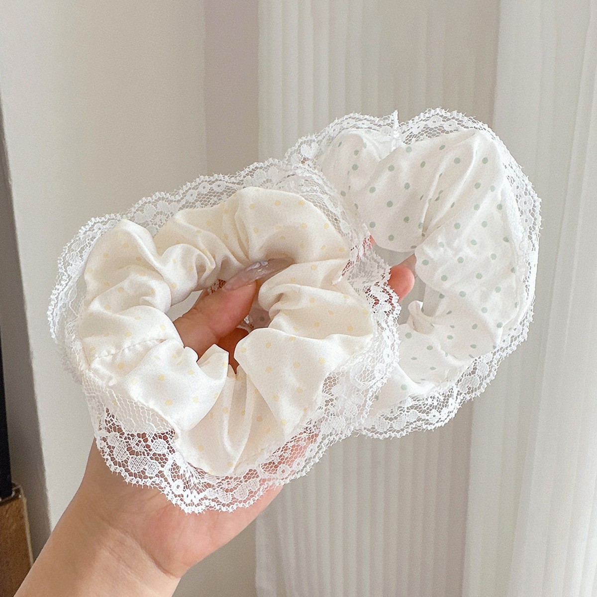 Knitted hair rope