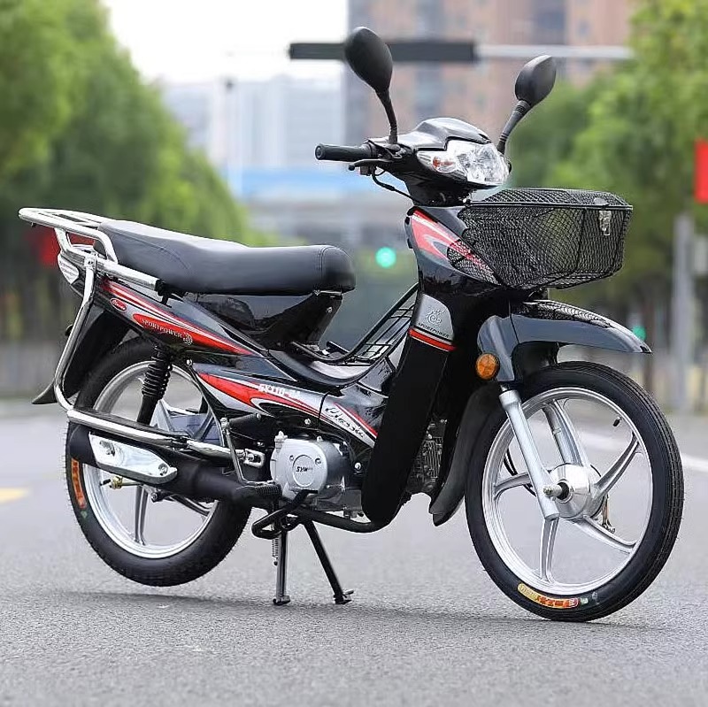 Factory Direct Sales of Electric Injection Curved Beam Motorcycles with High Power, Long Range, Fuel-Efficient 110Cc Fuel Vehicles, 125Cc Motorcycles for Outdoor Use