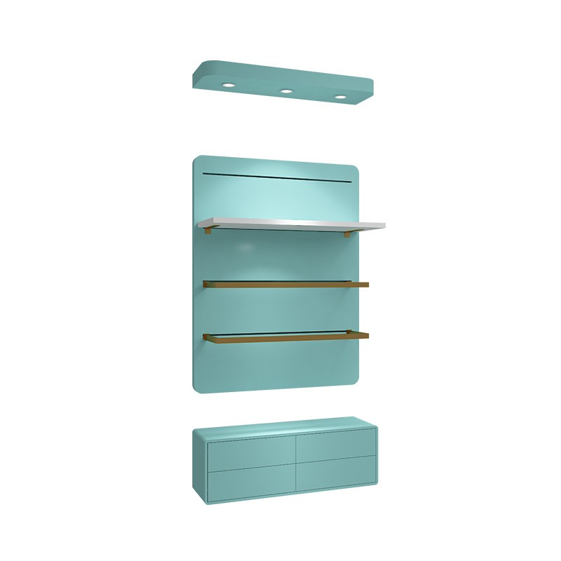 Tienda de textiles para el hogar ropa de interior estante de exhibición ropa de cama estante sujetador tienda pijamas vitrina