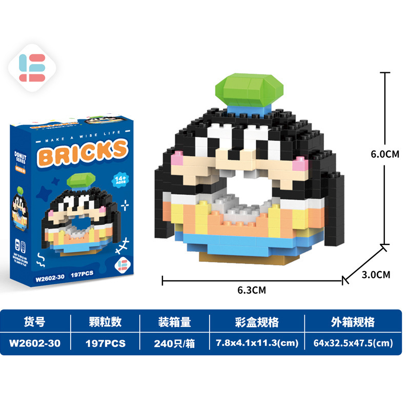 国境を越えた互換性のあるレゴの微粒子の組み立て積み木ネットの赤い漫画の子供の知育玩具の子供の日のプレゼントの卸売り|undefined