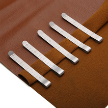 不锈钢金属卷边夹 3英寸 定边夹 固定夹 缝纫固定标记用 带刻度