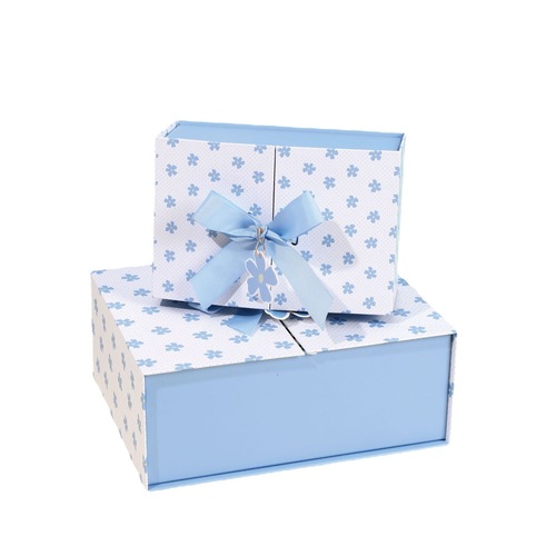Valentine's Day Gift Box Small Fresh Souvenir Gift Box Customized Bow Stationery Gift Box Empty Box Wholesale