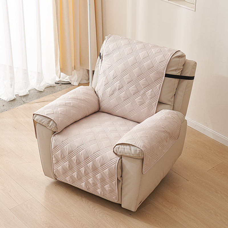 Silla eléctrica Four Seasons Cojín de sofá antideslizante universal Funda de sofá moderna simple Cojín de sala de estar Cojín de respaldo Funda de sofá de una pieza