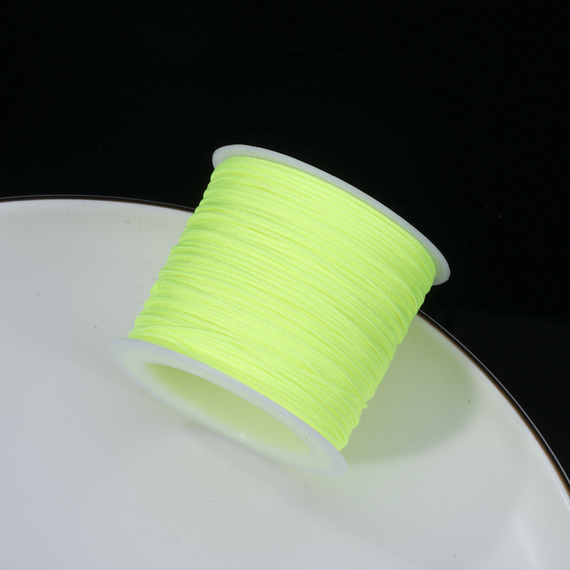 72옥사 형광 노랑 [0.8mm * 50m 길이]