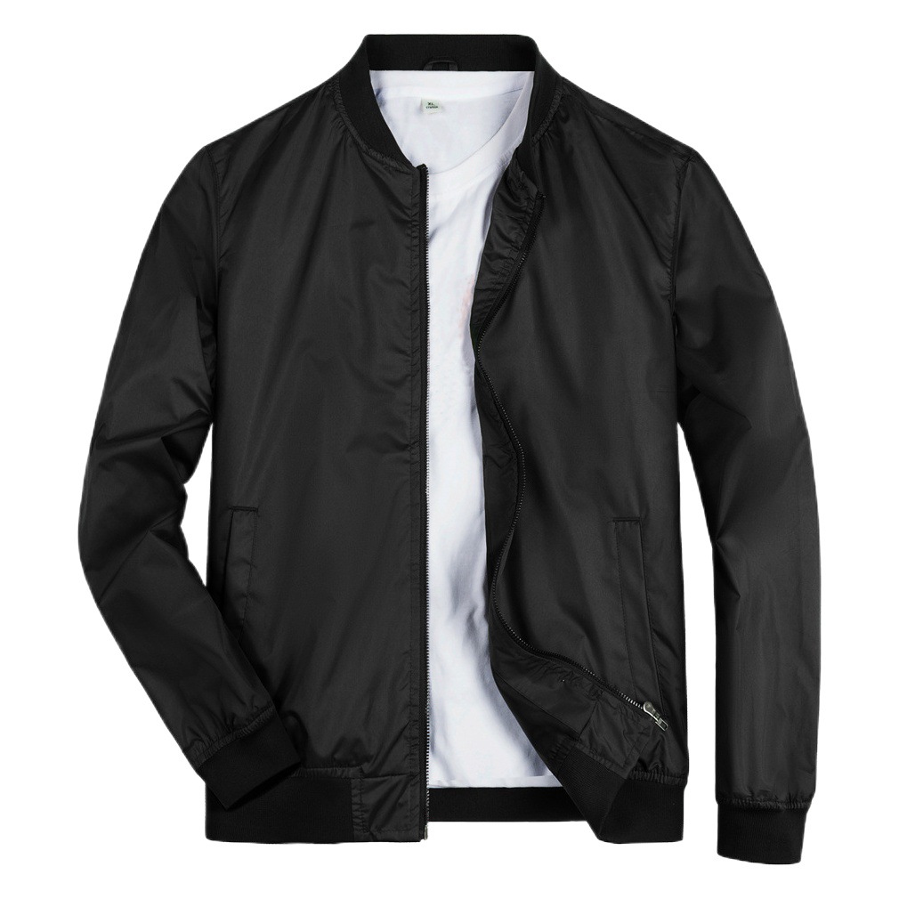 SHINE estilo universitario chaqueta de otoño de los hombres Delgado uniforme de béisbol CAPA chaqueta de cuello de béisbol de los hombres