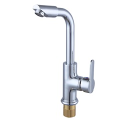 Kitchen faucet full copper hot and cold household swivel rotating dishwashing sink sink balcony laundry pool vegetable basin faucet